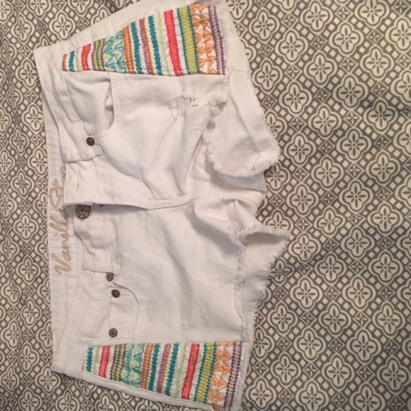 White shorts