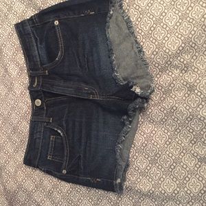 High waisted Jean shorts