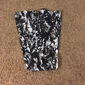 Full length patterned Nike legging