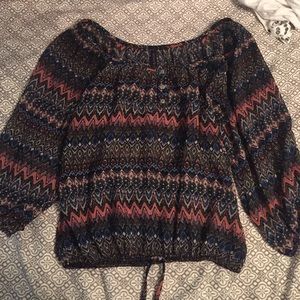 Sheer blouse
