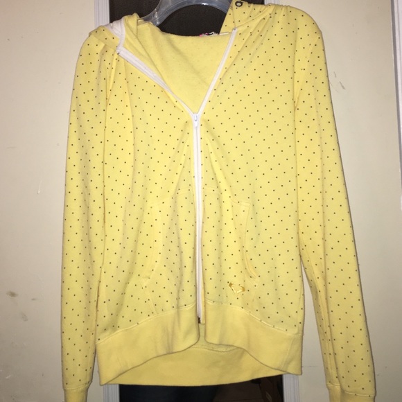 Roxy Yellow Polka-Dotted Sweater
