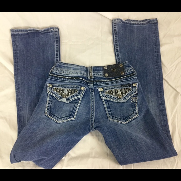 Miss Me Denim - Final sale! Miss Me Jeans With Rhinestones. Sz 24