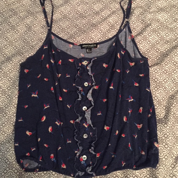 Spaghetti strap tank