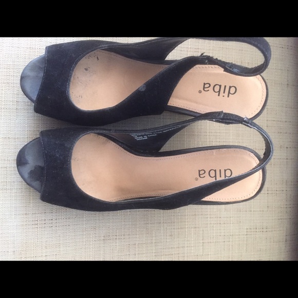 Carefully worn shoes