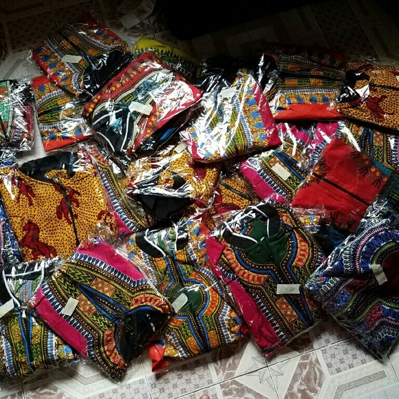 Ankara Dashiki Varsity Jacket - Picture 4 of 4