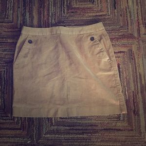 NWOT Banana Republic Corduroy Mini-Skirt