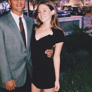 Black Nasty Gal Mini Dress