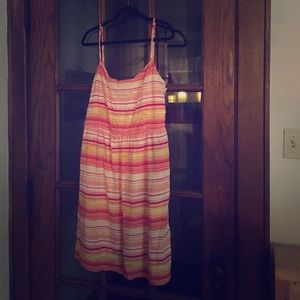 NWOT GAP Striped Sunset Summer Dress