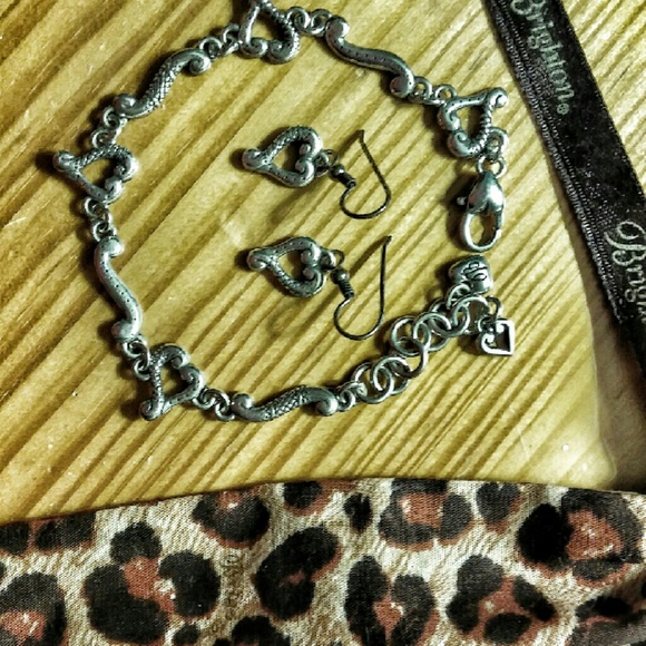 MATCHING BRIGHTON EARRINGS AND BRACELET