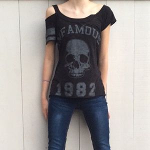 Famous off the shoulder top