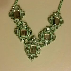Baublebar Jewelry - Bauble Bar Orbitor Bib Statement Necklace Mint Baublebar Jewelry - Bauble Bar Orbitor Bib Statement Necklace Mint