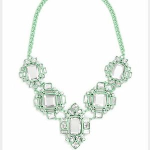 Baublebar Jewelry - Bauble Bar Orbitor Bib Statement Necklace Mint Baublebar Jewelry - Bauble Bar Orbitor Bib Statement Necklace Mint