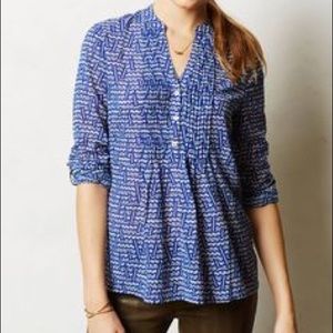 Anthropologie H D in Paris top blouse