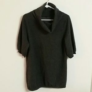 Short sleeve sweater dress