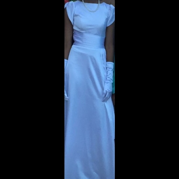 White dress