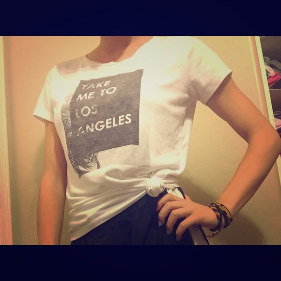 White Hollister T-shirt