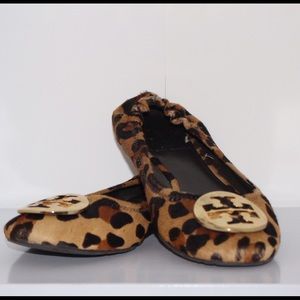 Cheetah Tory Burch flats