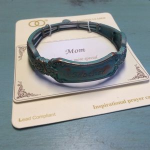 Turquoise Patina "mother" bracelet