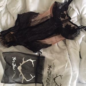 For love and lemons flower blossom bodysuit