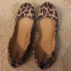 Mossimo leopard ballet flats 7.5