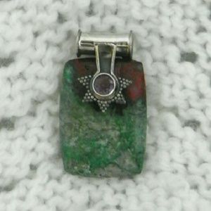 925 Sonora Sunrise and amethyst pendant