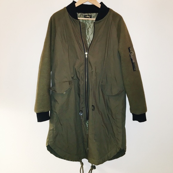 Maxi bomber jacket Clearance