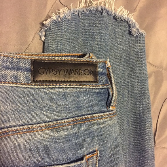 Gypsy warrior distressed jeans