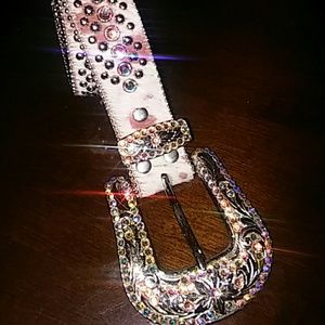 B.B. Simon Bling Belt ??Authentic