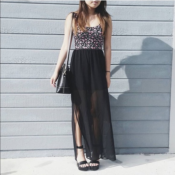 H&M Floral Maxi Dress