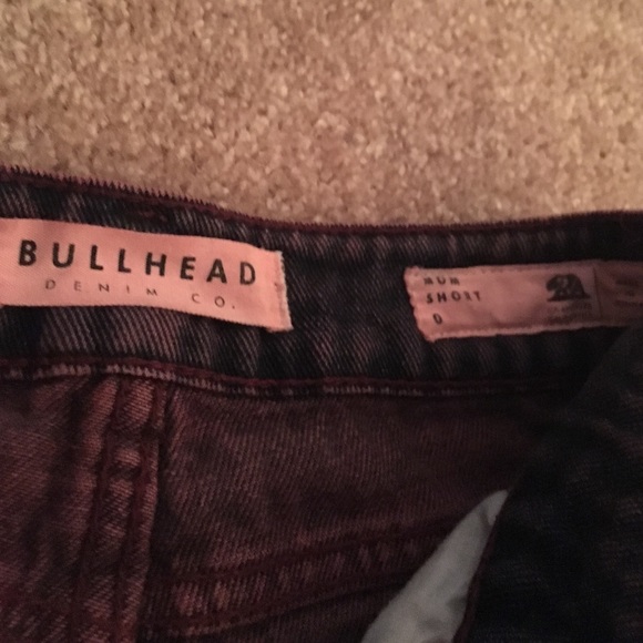Bullhead plum high waist shorts - Picture 2 of 4