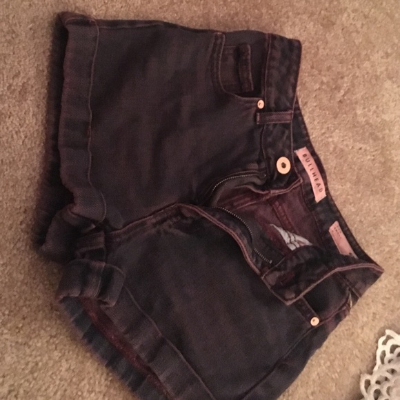 Bullhead plum high waist shorts - Picture 4 of 4