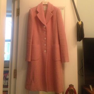 Blush Pink Banana Republic Coat