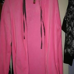 Spring jacket with hood