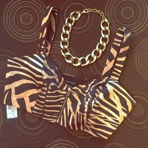 Sexy! Animal print bralette
