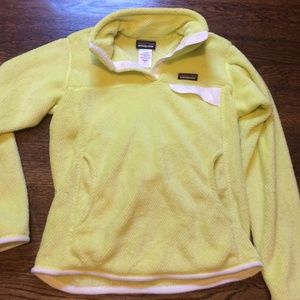 Citron yellow patagonia fleece