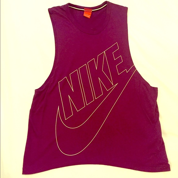 Purple Nike Muscle Tank