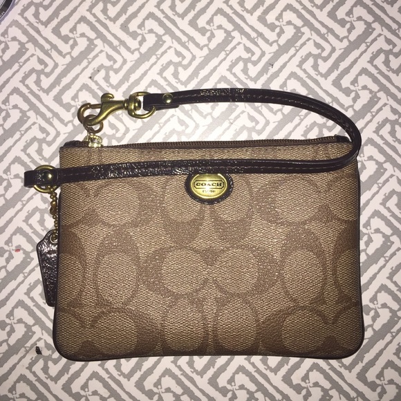 Zip-up Coach wallet!
