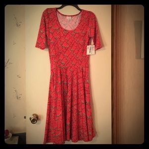 NWT Watermelon Nicole dress