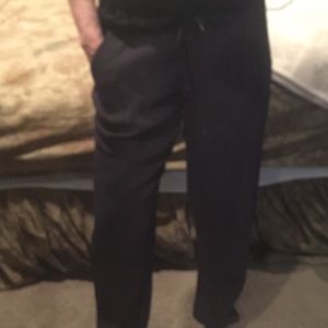 Paper bag waist slouchy pants