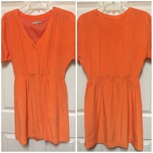 Madewell Silk Neonsun Shirtdress Size 8