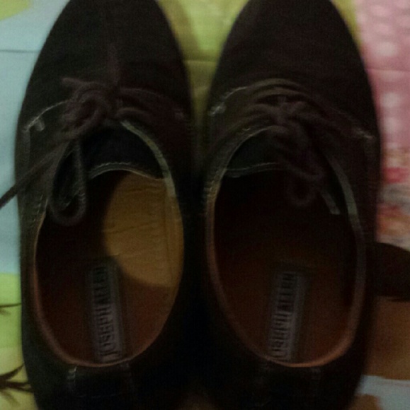 Kids shoes size 2 brown and orange