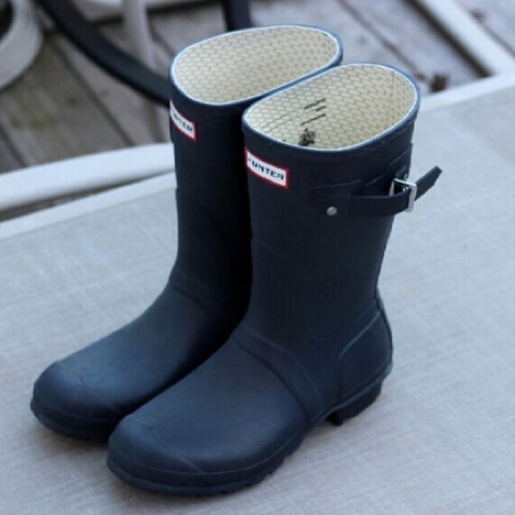Women's Original Short Rain Boots in Navy