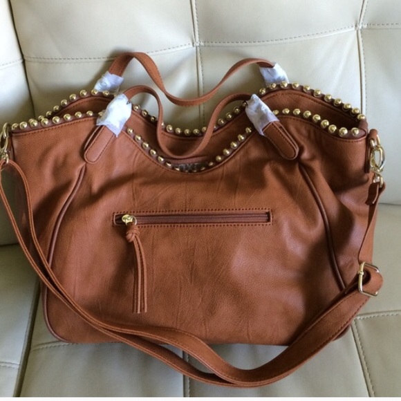 Big Buddha Tan Vegan Purse