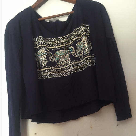 Elephant long sleeve shirt