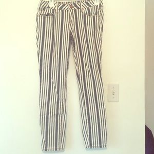 Dollhouse Striped denim pants