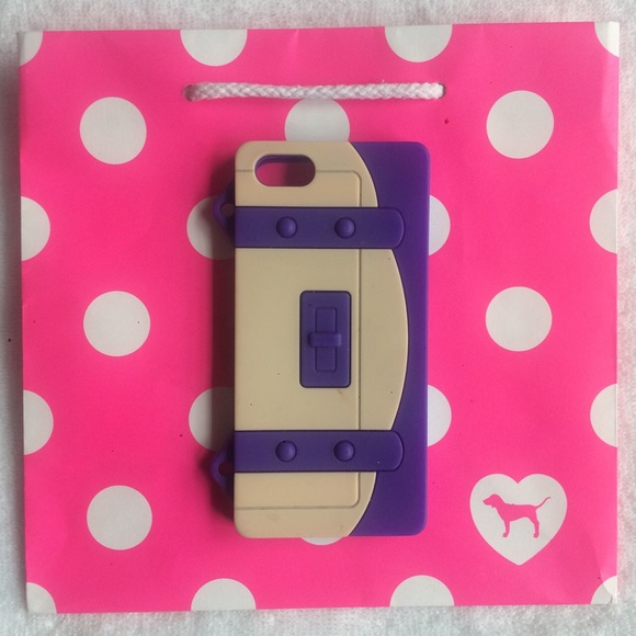 Purple iPhone 5/5s Purse Case