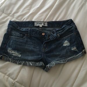 Victoria's Secret pink size 6, distressed shorts