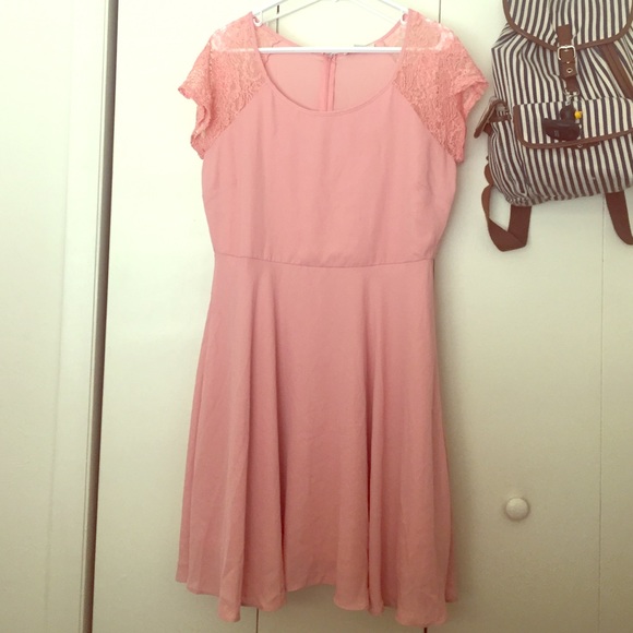 Peach Dress