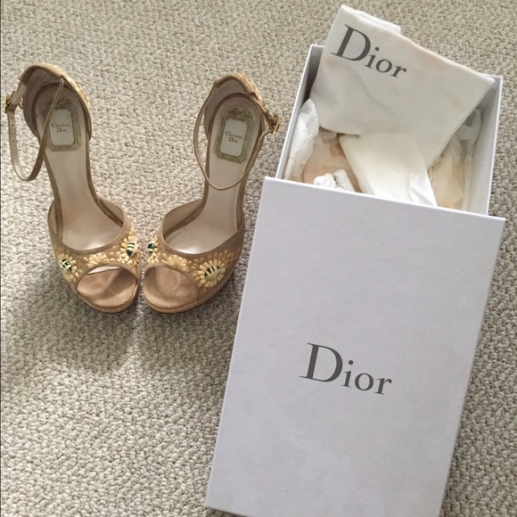 Authentic Christian Dior Platform Heels