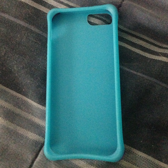 Blue iPhone 5 flex case